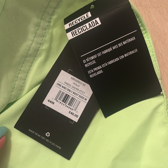 NWT Hurley Men's One and Only 22-Inch Boardshort size 44 - Picture 4 of 5